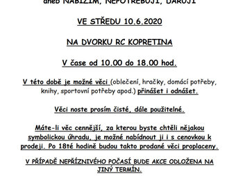 HRABÁRNA aneb nabízím, nepotřebuji, daruji