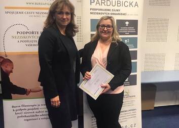 DOMÁCÍ HOSPIC ALFA-OMEGA ZÍSKAL PRO SVŮJ PROJEKT NA BURZE FILANTROPIE 59.000,- KČ. 