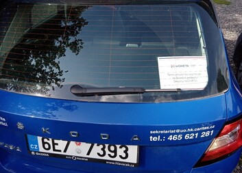 Pořízení nového automobilu pro Charitní pečovatelskou službu