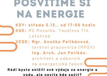 Posvítíme si na energie