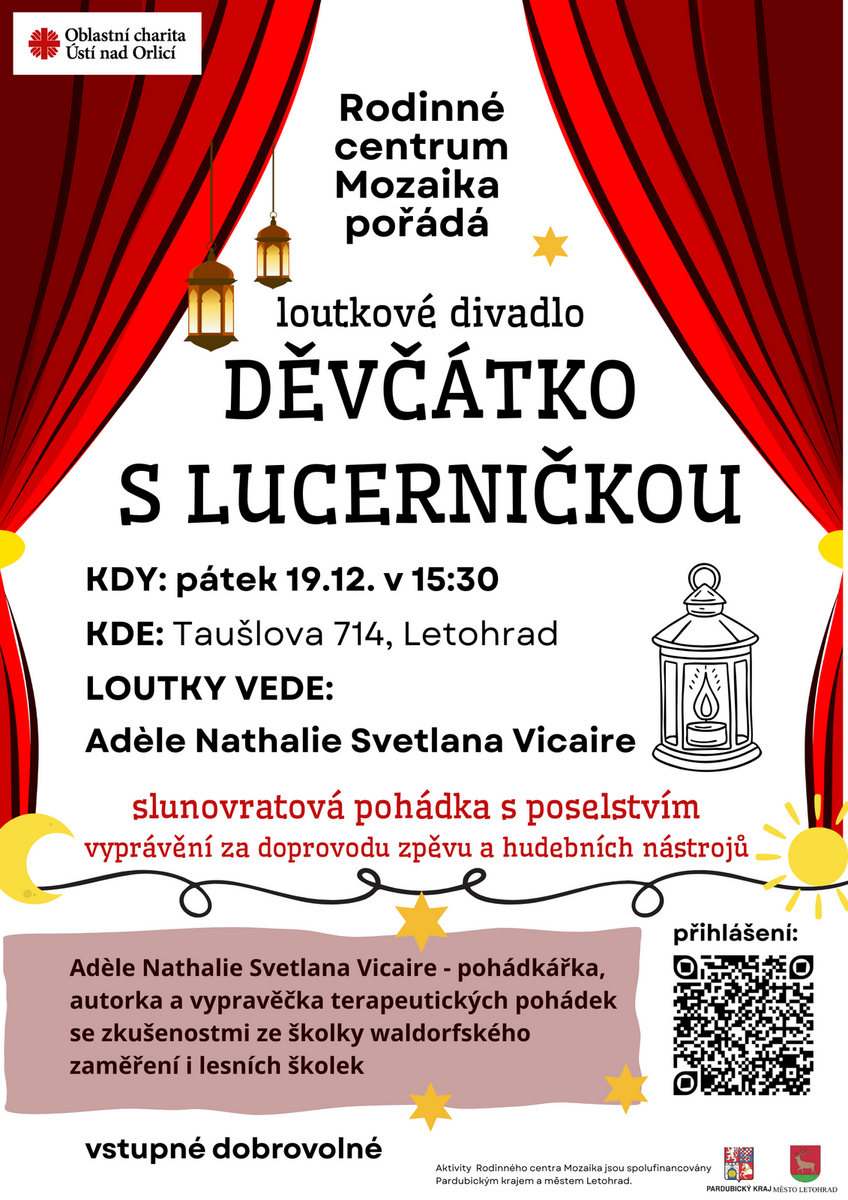 Loutkové divadlo - Děvčátko s lucerničkou