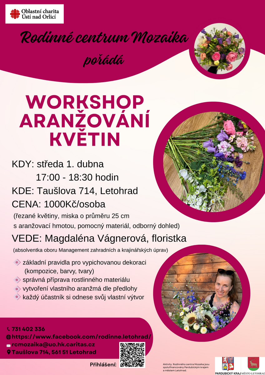 Workshop aranžování květin