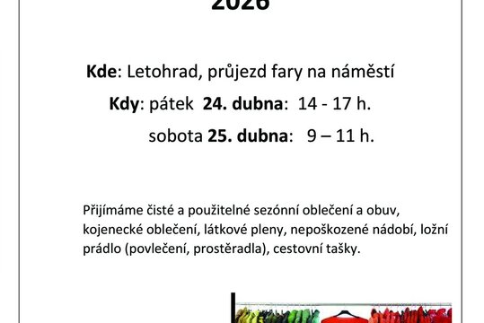 Jarní sbírka šatstva 2026
