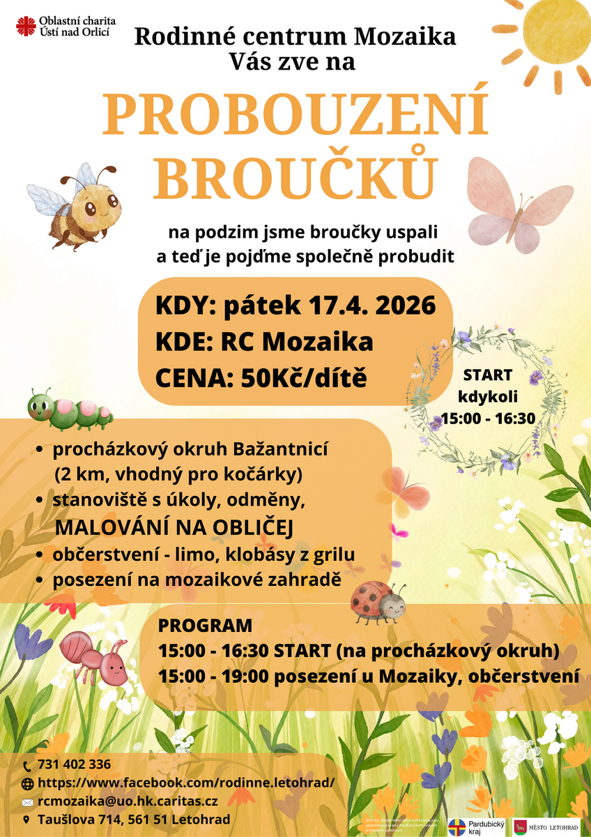 PROBOUZENÍ BROUČKŮ