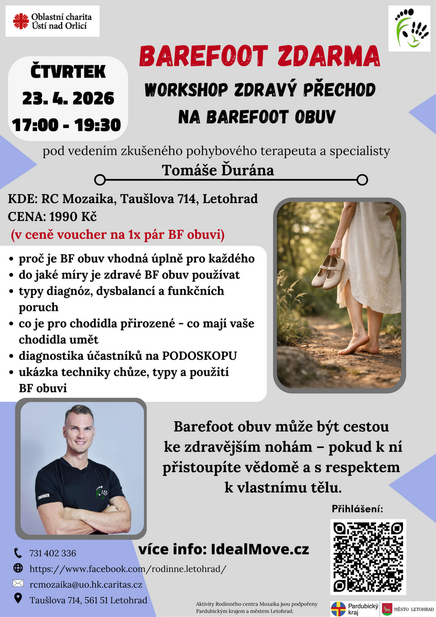 Zdravý přechod na barefoot obuv