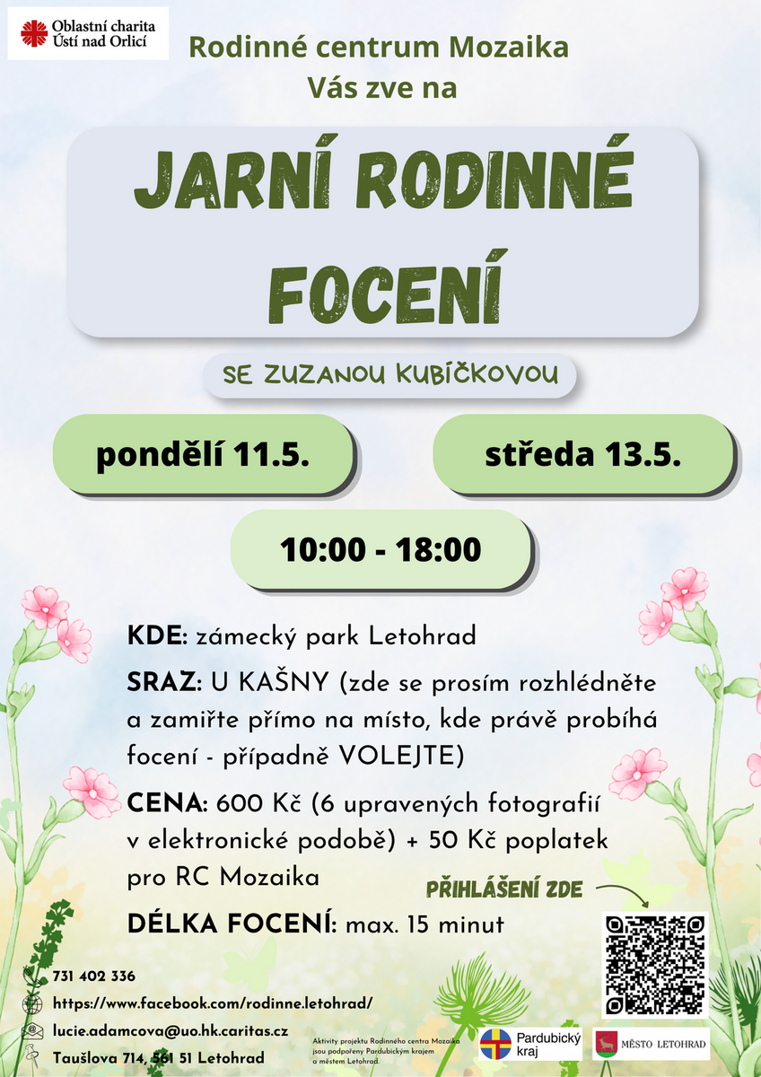 Jarní rodinné focení