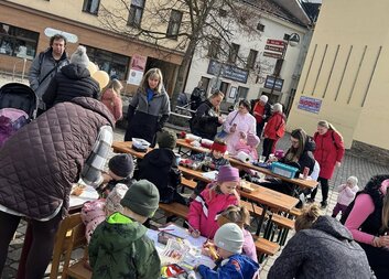 Vajíčko letělo pro hospic